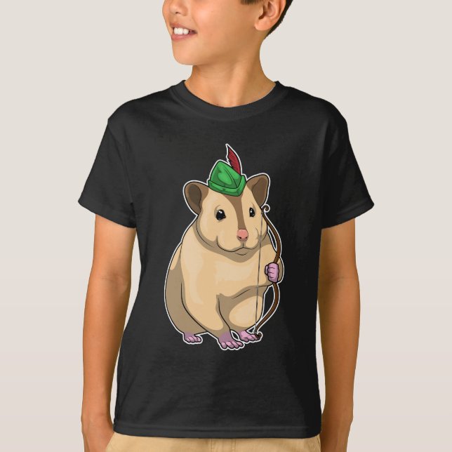 T-shirt Hamster Archer Bow (Devant)
