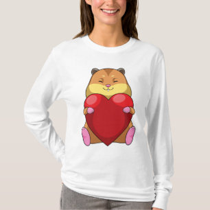 T-shirt Hamster au coeur