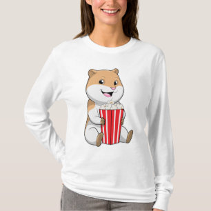 T-shirt Hamster au cône de Popcorn