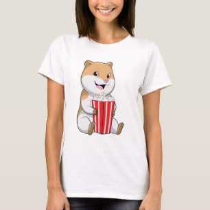 T-shirt Hamster au cône de Popcorn