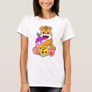 T-shirt Hamster avec Bébé bouteille Jus