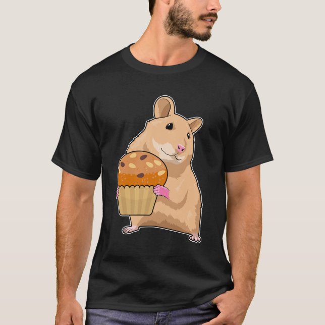 T-shirt Hamster avec Muffin (Devant)