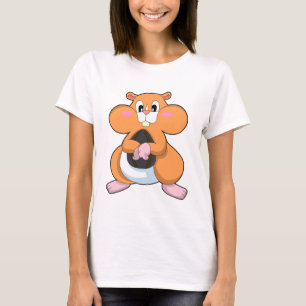 T-shirt Hamster avec noyer