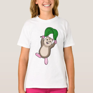 T-shirt Hamster avec parachute