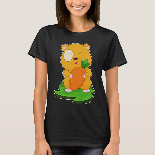 T-shirt Hamster Carrot (Devant)