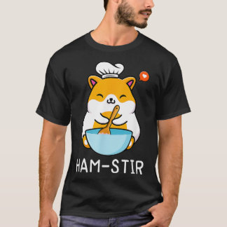 T-shirt Hamster Chemise Cuisine Ham-Stir