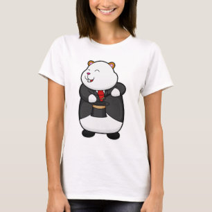 T-shirt Hamster en magicien avec baguette magique et Casqu