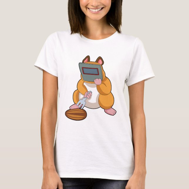 T-shirt Hamster en souder.PNG (Devant)