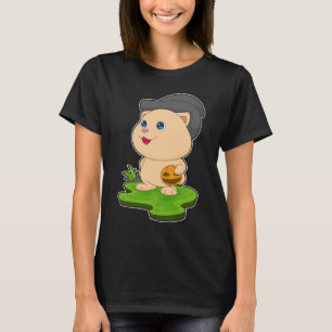 T-shirt Hamster Halloween Citrouille