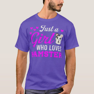 T-shirt Hamster Lover Pet Maman Femmes Cadeau Hamster