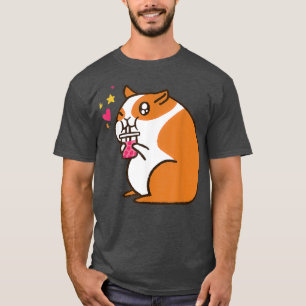 T-shirt Hamster Lover thé mignon bulle Hamster