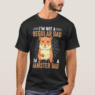 T-shirt Hamster Papa tenue mignonne Hamster Propriétaire A