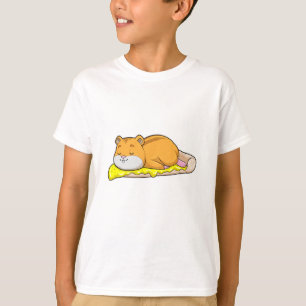 T-shirt Hamster & Pizza au fromage