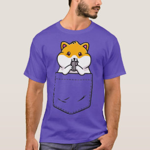 T-shirt Hamster Pocket T Shirt Funny Kids Hamster Shirt