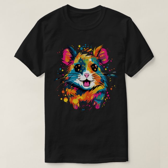 T-shirt Hamster souriant (Design devant)