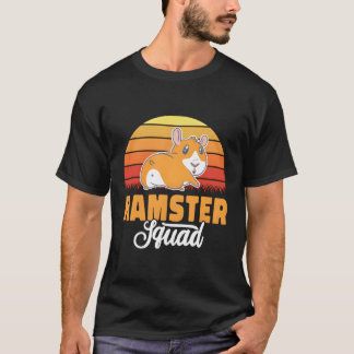 T-shirt Hamster Squad Animaux rongeurs Hamsters