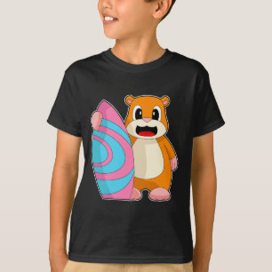 T-shirt Hamster Surfer Surfer