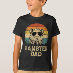 T-shirt Hamster vintage Papa Hamster Amoureux Daddy Père &