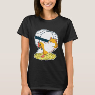 T-shirt Hamster Wheel Nap Animal Hammy Propriétaire Animau