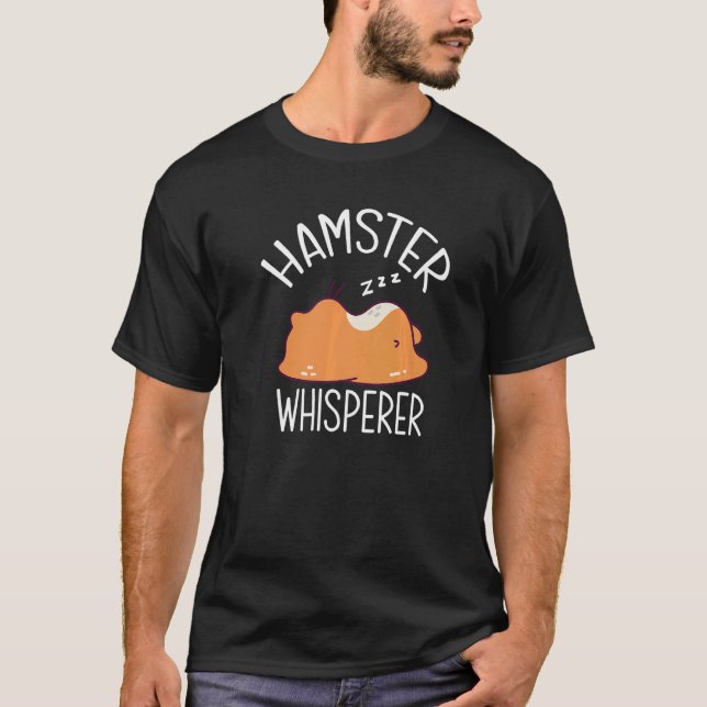 T-shirt Hamster Whisperer  Hamster (Devant)
