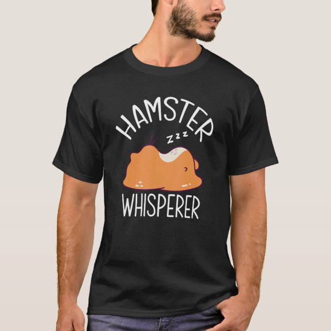 T-shirt Hamster Whisperer   Hamster   (Devant)
