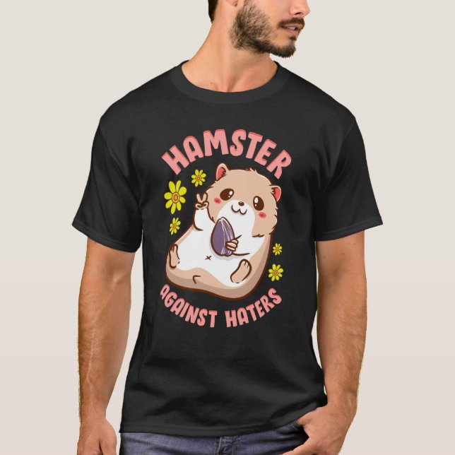 T-shirt Hamsters against Haters Anti Hate Speech (Devant)