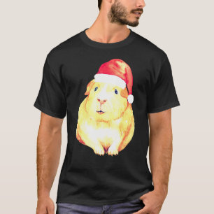 T-shirt Hamsters de Noël de cochons de Guinée