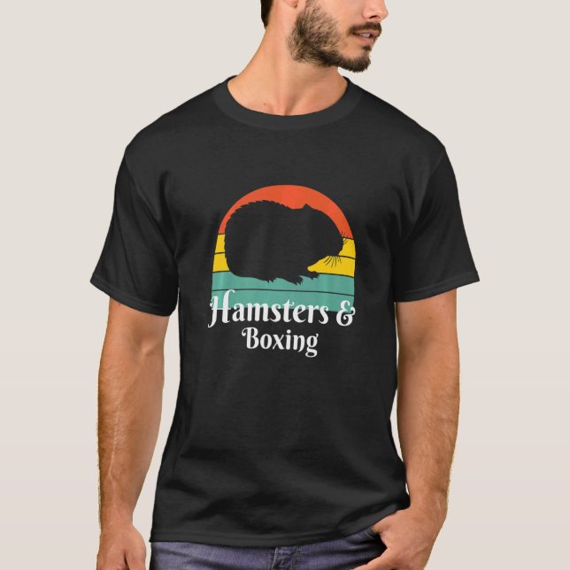 T-shirt Hamsters Et Boxer (Devant)