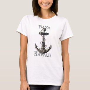 T-shirt Hana Hawaii Vacation Ancre nautique Voile