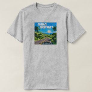 T-shirt Hana Highway Maui Hawaii Paysage