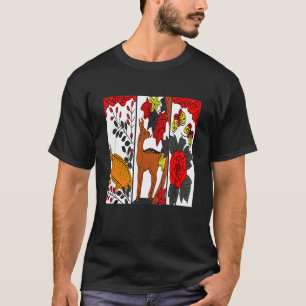 T-shirt Hanafuda, Art Traditionnel Japonais