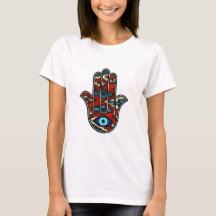 T-shirt Hand of Fatima pour femmes