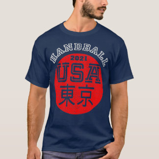 T-shirt Handball 2021 USA