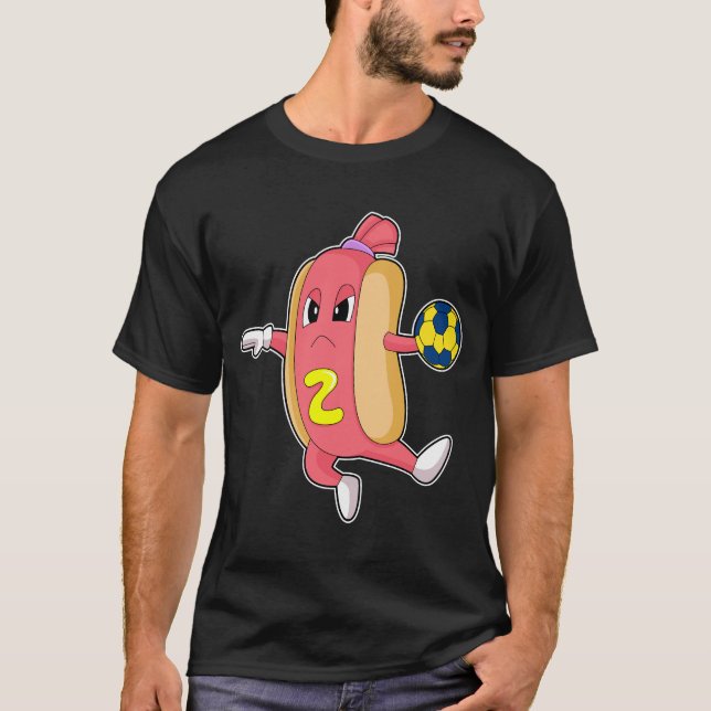 T-shirt Handball de Hotdog (Devant)