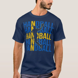 T-shirt handball en Suède