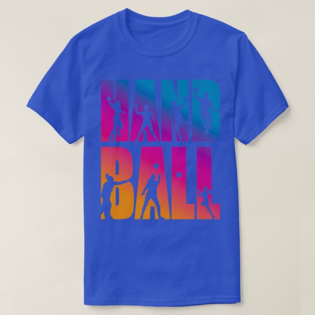 T-shirt Handball Handballer cadeau (Design devant)