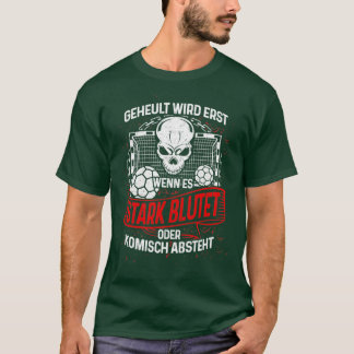 T-shirt Handball Handballers ne pleure pas Gift handball p