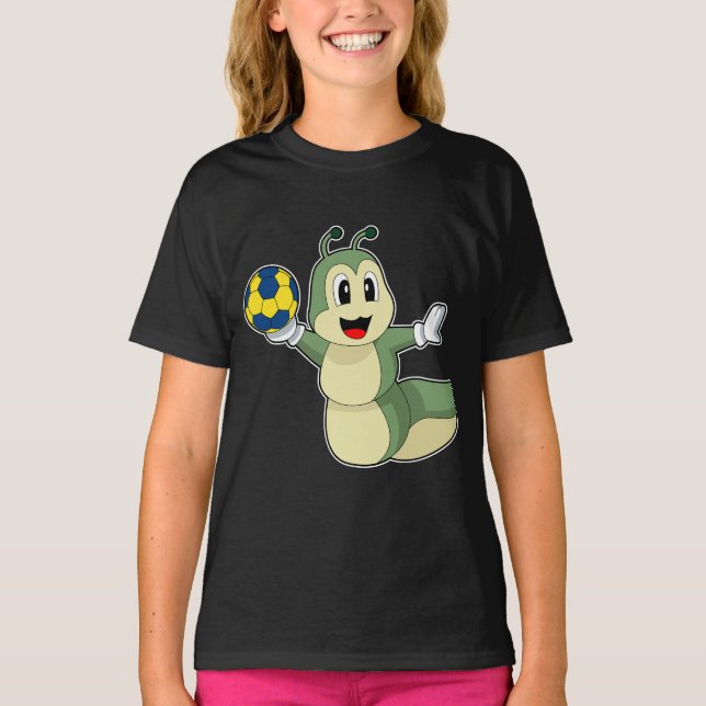 T-shirt Handball joueur Caterpillar Handball Handball Hand (Devant)
