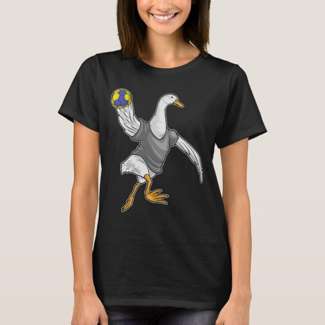 T-shirt Handball joueur de canard Handball Handball (Devant)