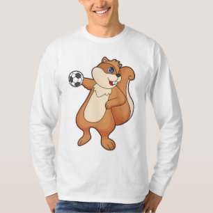 T-shirt Handball joueur d'écureuil
