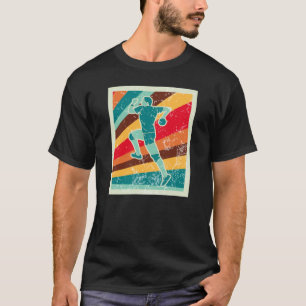 T-shirt Handball Player Retro