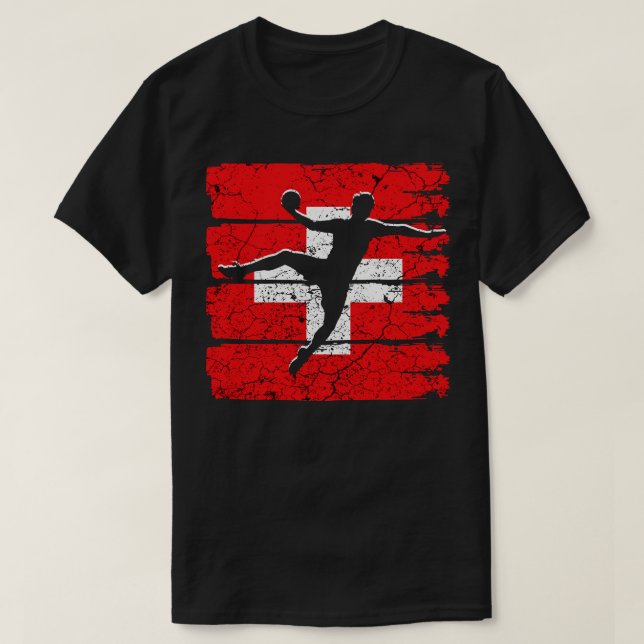 T-shirt Handball Suisse 4 (Design devant)