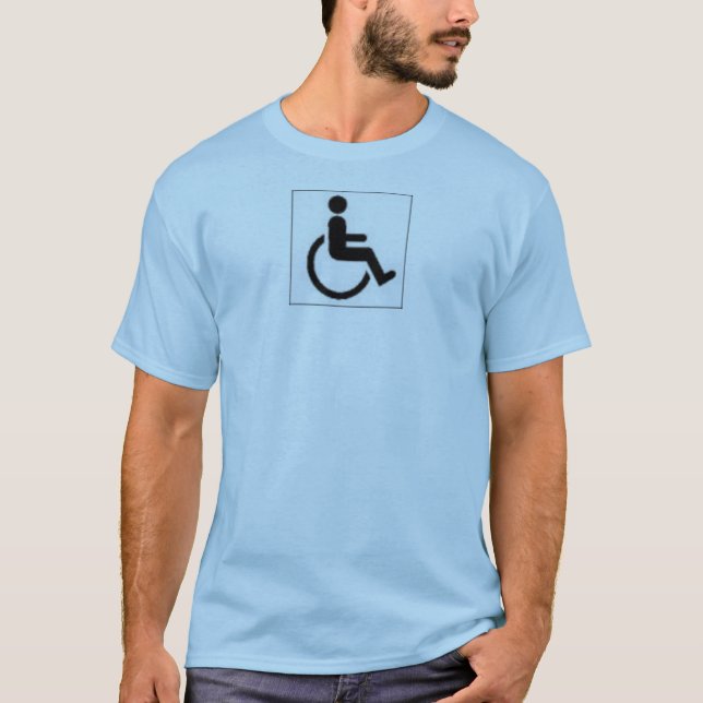 T-shirt handicap accessible (Devant)