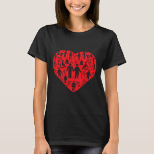 T-shirt Handicap amour fauteuil roulant Quadriplegic Parap