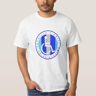 T-shirt Handicap Dignité Cripple Fierté