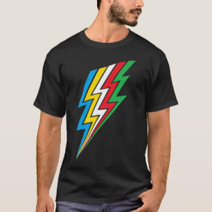 T-shirt Handicap Drapeau Lightning Handicap Pride