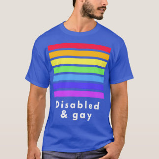 T-shirt Handicap et homosexuel 1