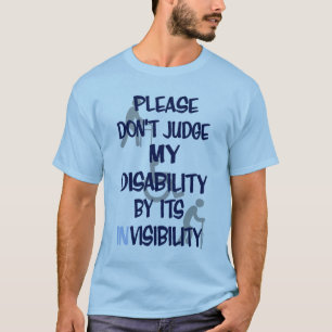 T-shirt Handicap/INvisibilité
