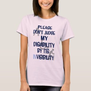 T-shirt Handicap/INvisibilité...RSD/CRPS