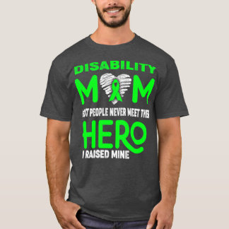 T-shirt Handicap Maman La plupart des gens ne rencontrent 